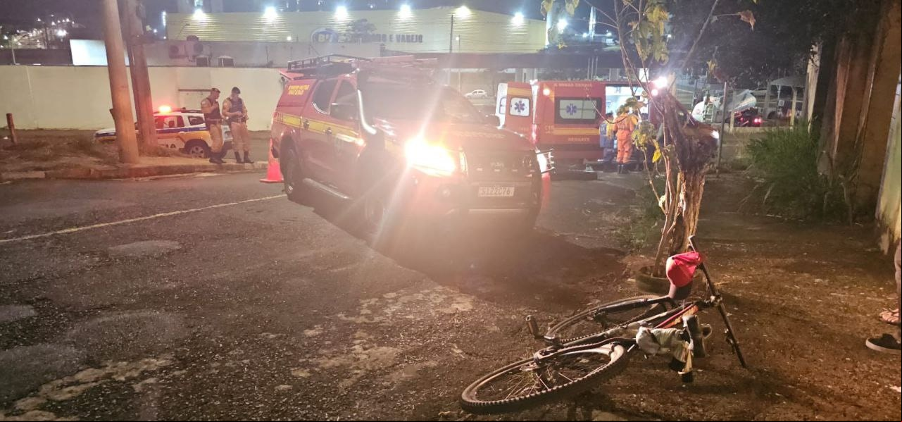 Acidente foi na noite dessa quarta-feira em Uberlândia