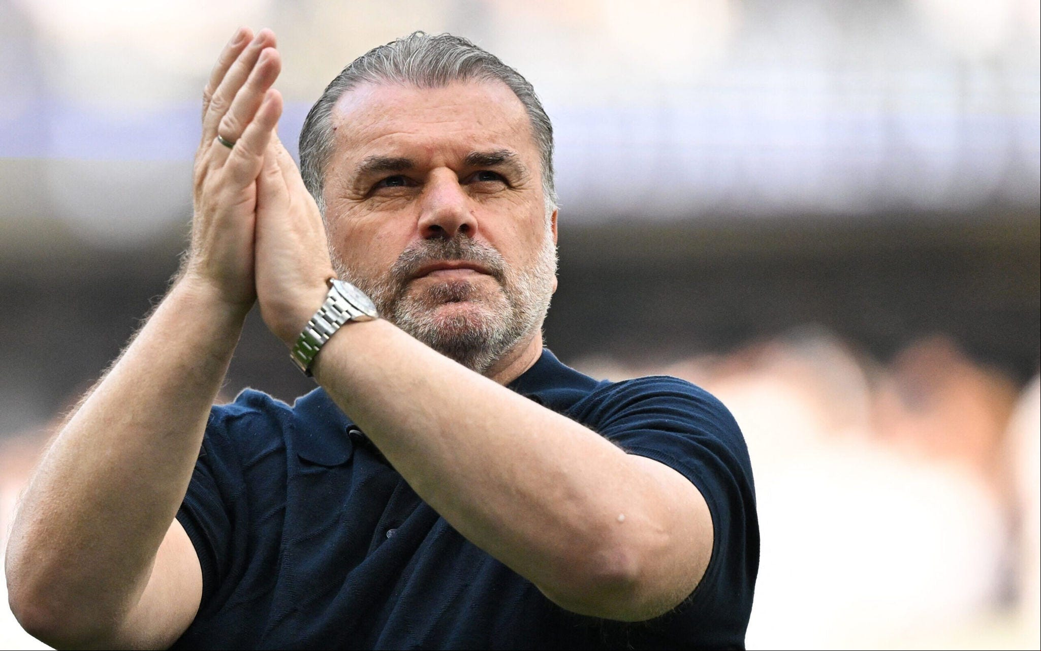 Ange Postecoglou é o atual técnico do Tottenham (Foto: Glyn KIRK / AFP)