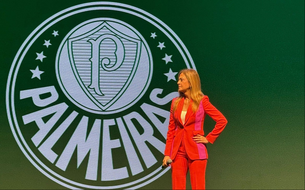 Leila Pereira, presidente do Palmeiras (Foto: Vitor Palhares/Lance!)