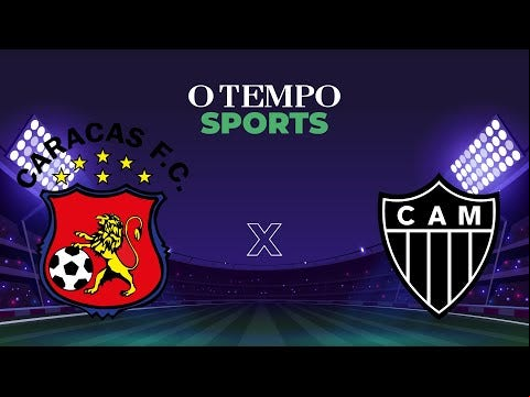 Equipe O TEMPO Sports transmite Caracas x Atlético, pela Copa Sul-Americana