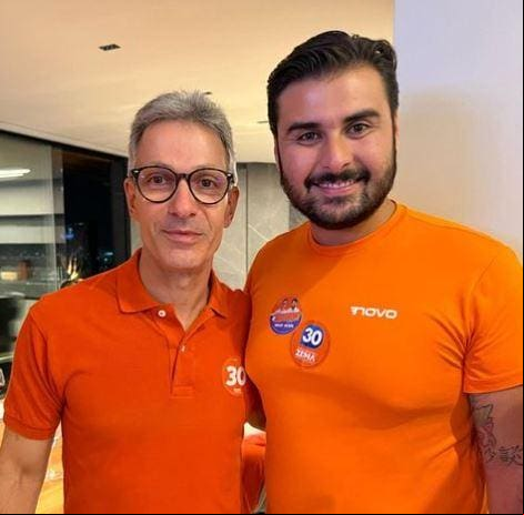 Igor Eto e Romeu Zema Igor Eto e Romeu Zema