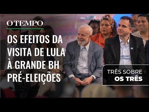 Os jornalistas Marina Schettini, Letícia Fontes e Thalita Marinho falam sobre o peso da visita do presidente Lula (PT) a Minas Gerais, em especial com a proximidade das eleições, e sobre a postura do mandatário diante das decisões do Banco Central a respeito da taxa básica de juros do país. É tudo jogo de cena?