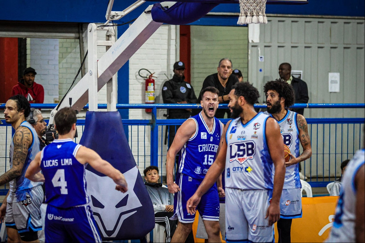 Basquete do Cruzeiro garantiu vaga na final da Liga Ouro, a divisão de o do NBB