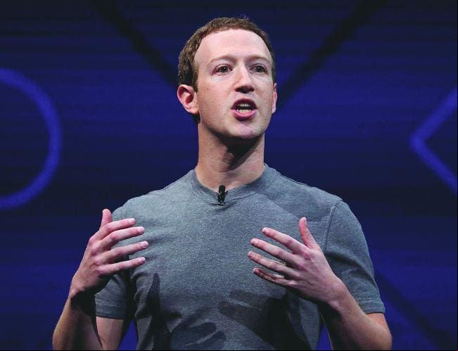 Mark Zuckerberg, CEO da Meta, anunciou nessa terça-feira (7) mudanças na política de moderação de conteúdo e checagem de fatos; MPF pediu explicações