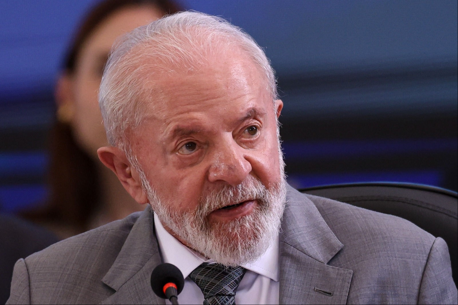 O presidente Luiz Inácio Lula da Silva