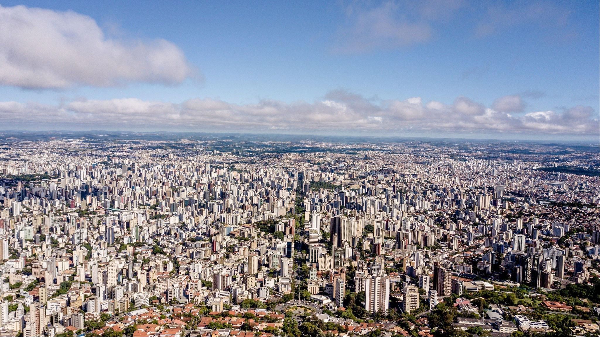 Vista aérea de Belo Horizonte Vista aérea de Belo Horizonte