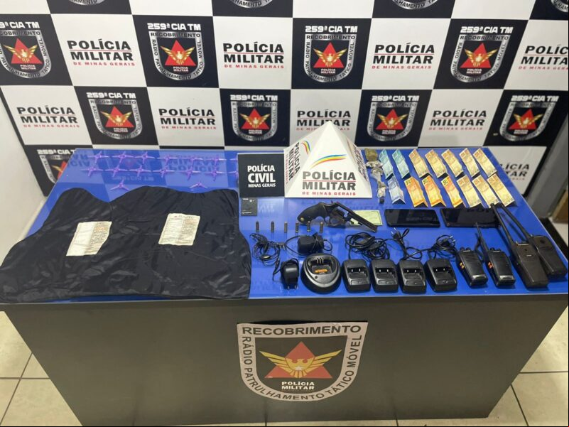 Foragido é preso com armas, drogas e documento falso em Buritizeiro