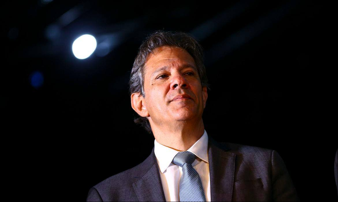 O ministro da Fazendo, Fernando Haddad