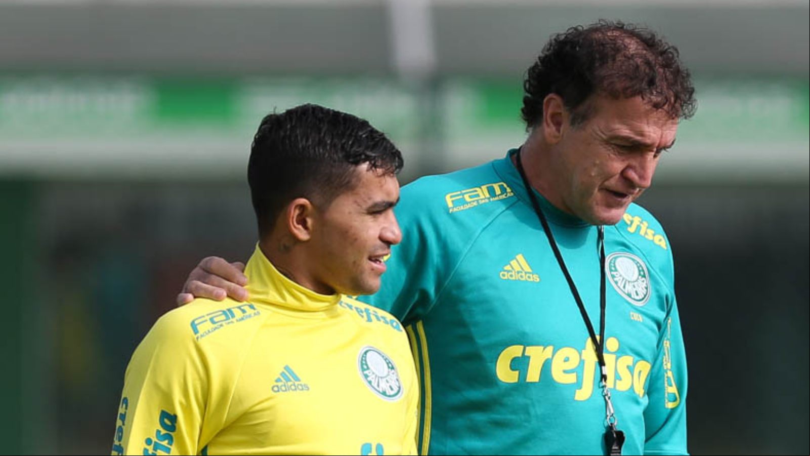 Dudu e Cuca trabalharam juntos no Palmeiras
