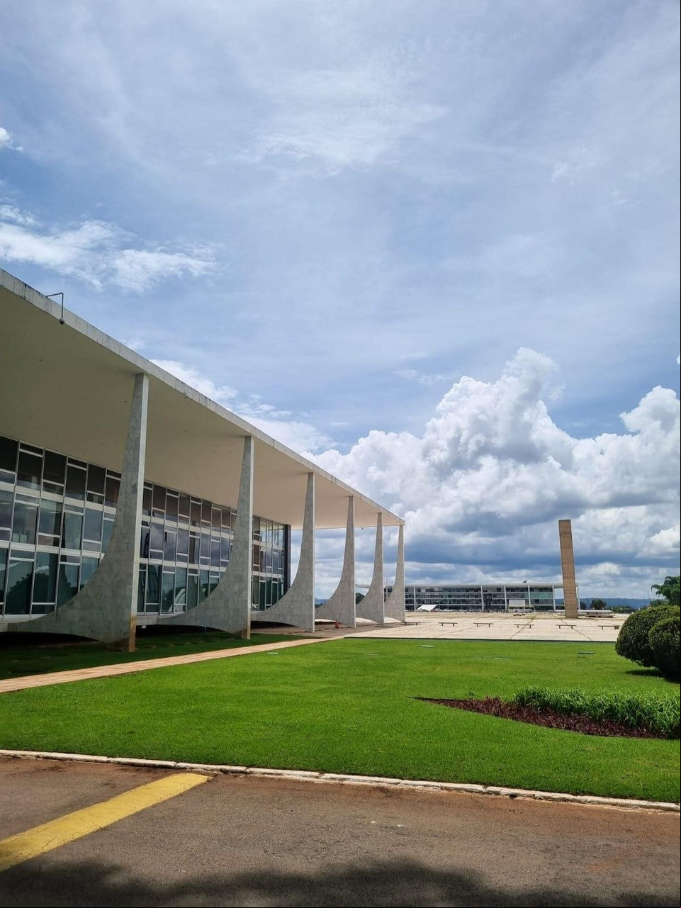 Supremo Tribunal Federal Praça dos Três Poderes, em Brasília, visão do prédio do STF que fica de frente ao Palácio do Planalto