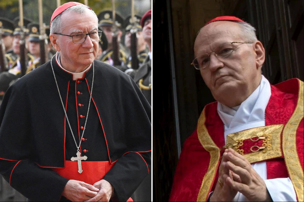 Imagens Portal O TEMPO - 2025 - 4 Pietro Parolin e Péter Erdo