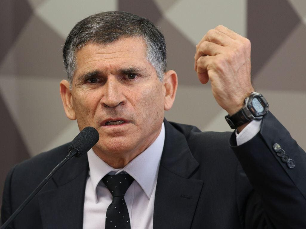 O ex-ministro-chefe da Secretaria de Governo da Presidência, Carlos Alberto dos Santos Cruz O ex-ministro-chefe da Secretaria de Governo da Presidência, Carlos Alberto dos Santos Cruz