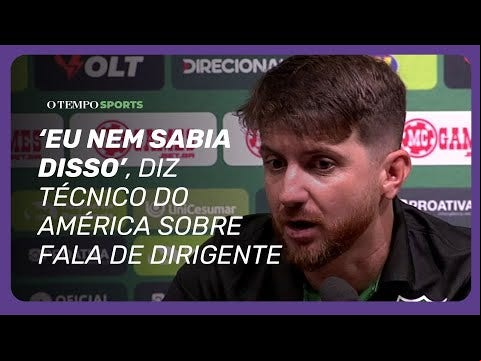 O técnico do América, William Batista, avaliou de forma positiva o empate em 1 a 1 contra o Cruzeiro, no Mineirão, pela semifinal do Campeonato Mineiro. 