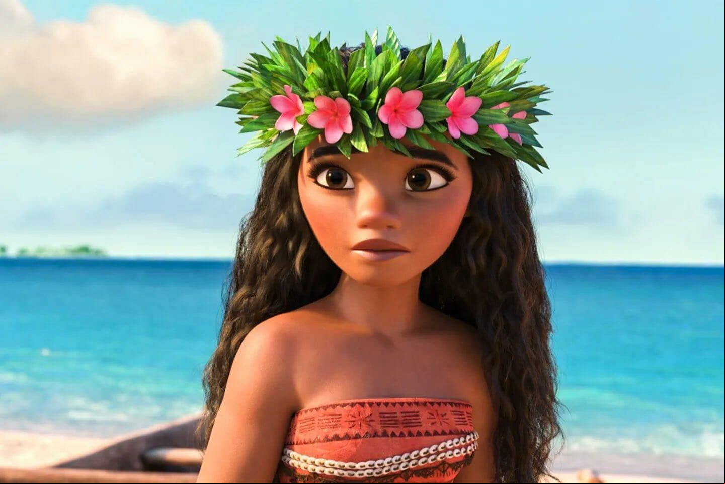 Moana em 'Moana 2', sequência da Disney que viraria série