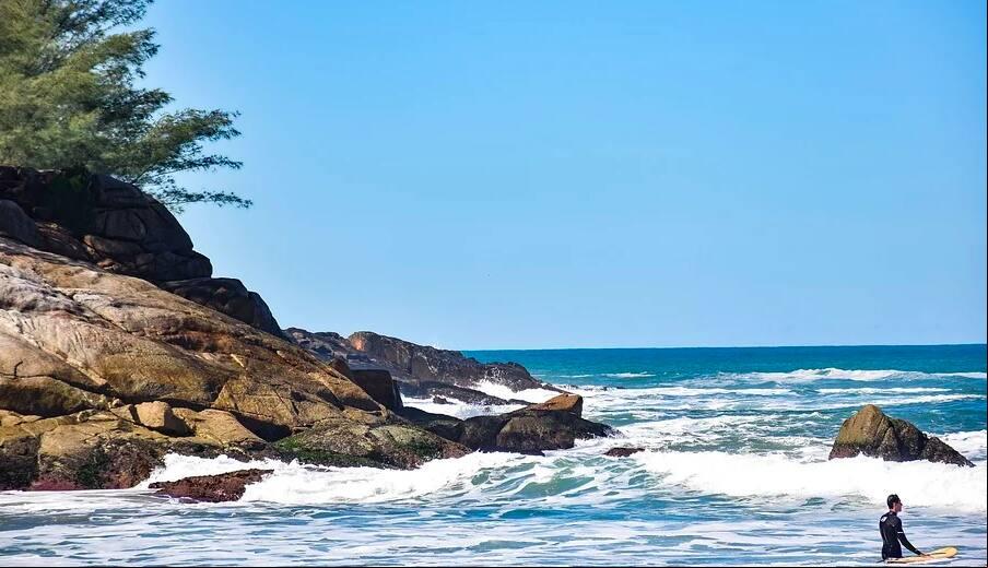 praia de Florianópolis em Santa Catarina Praia de Florianópolis, em Santa Catarina, tem previsão de onda gigante