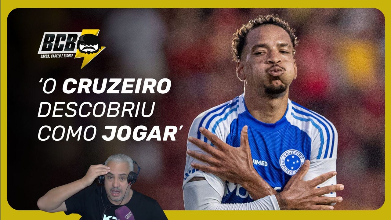 Dê o play e confira a análise da turma do Barba, Cabelo e Bigode sobre a goleada do Cruzeiro diante do Sport, na Ilha do Retiro, e a expectativa para o clássico contra o Galo!
