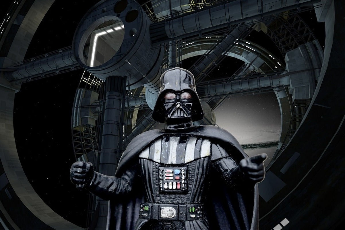 Darth Vader em Star Wars A data marca a estreia de Star Wars: Episódio IV – Uma Nova Esperança, lançado em 1977