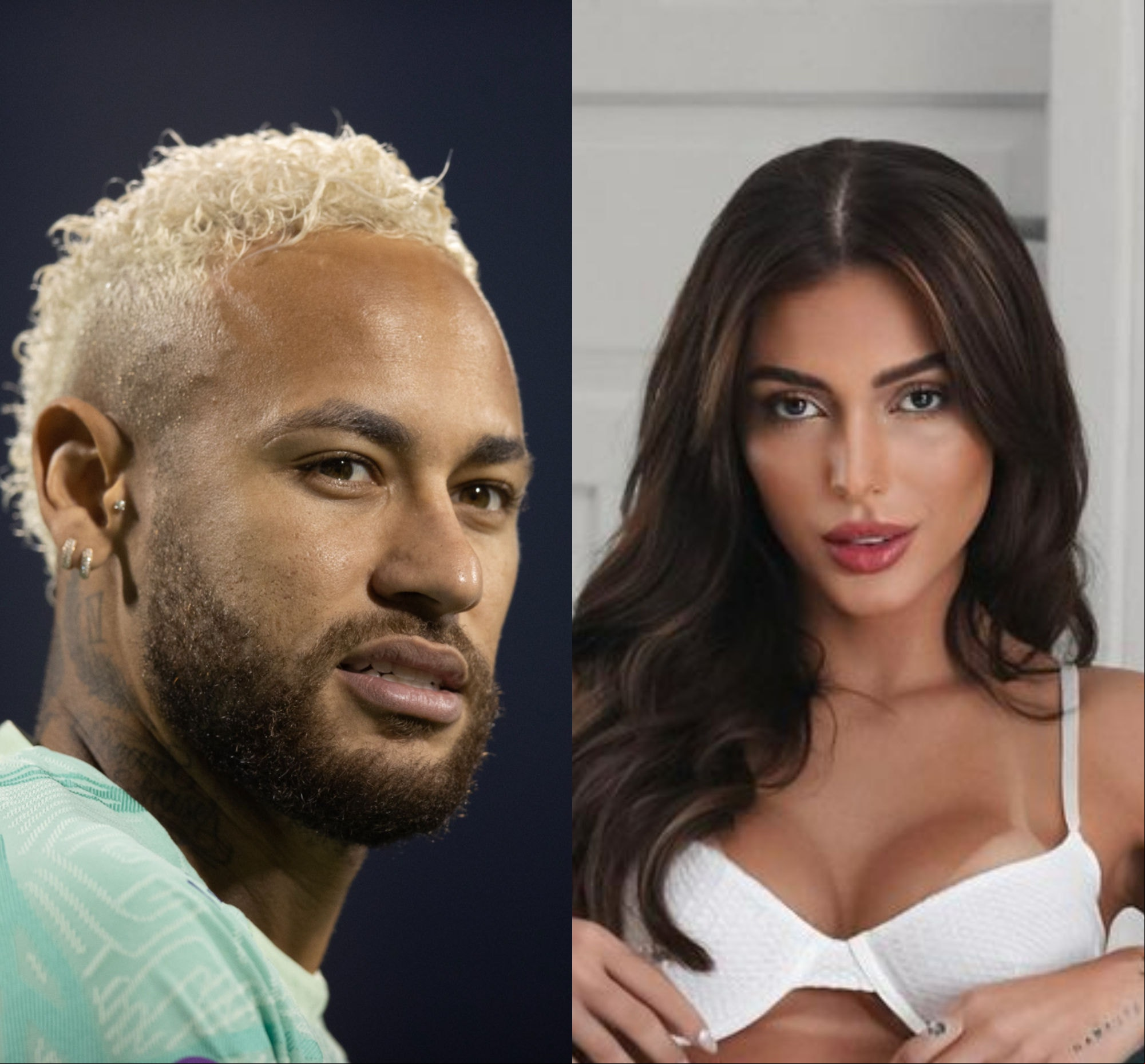 Neymar e Fernanda Campos Neymar e Fernanda Campos tiveram um affair