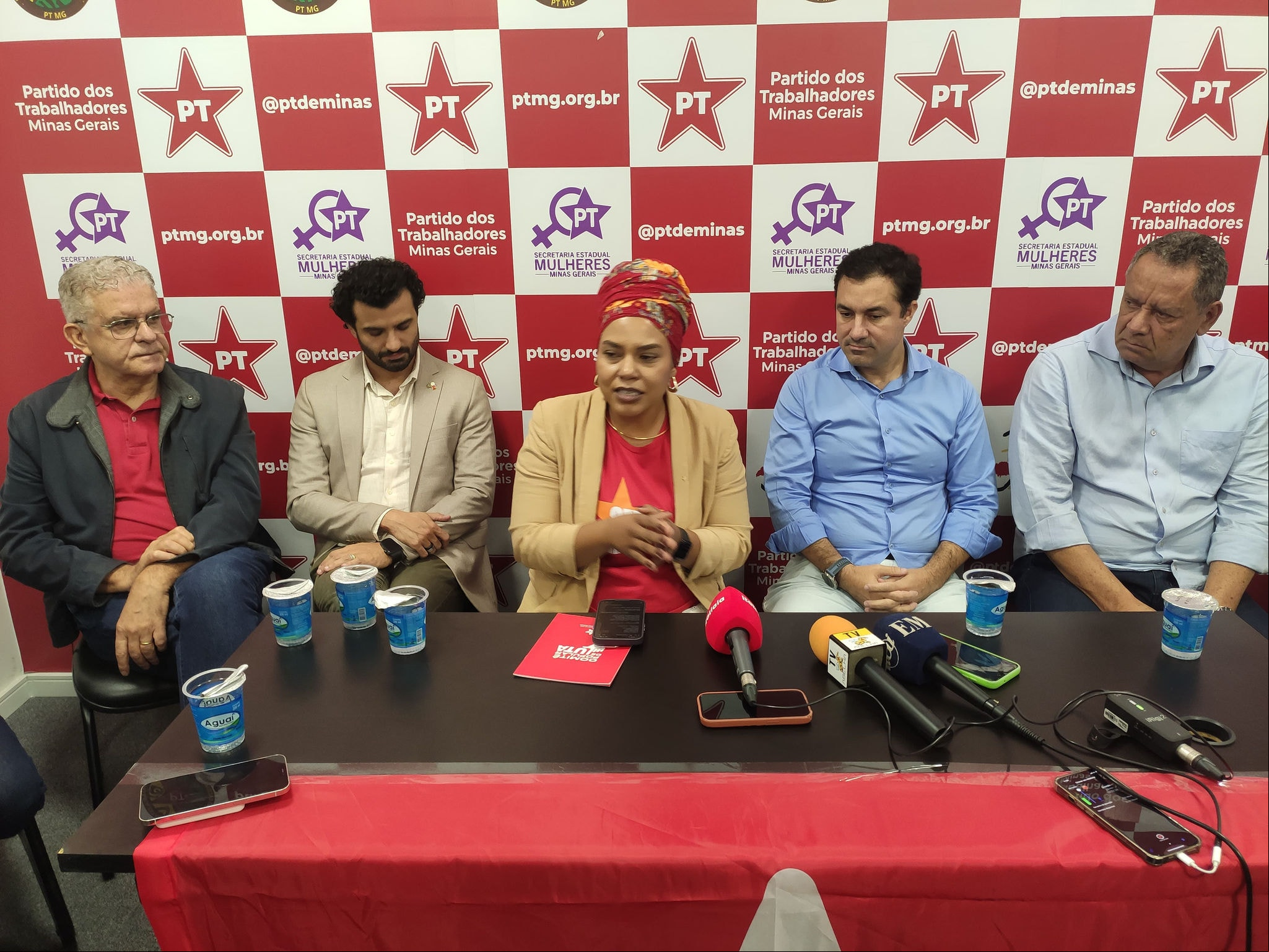 Lançamento da candidatura da deputada federal Dandara à presidência do PT Minas