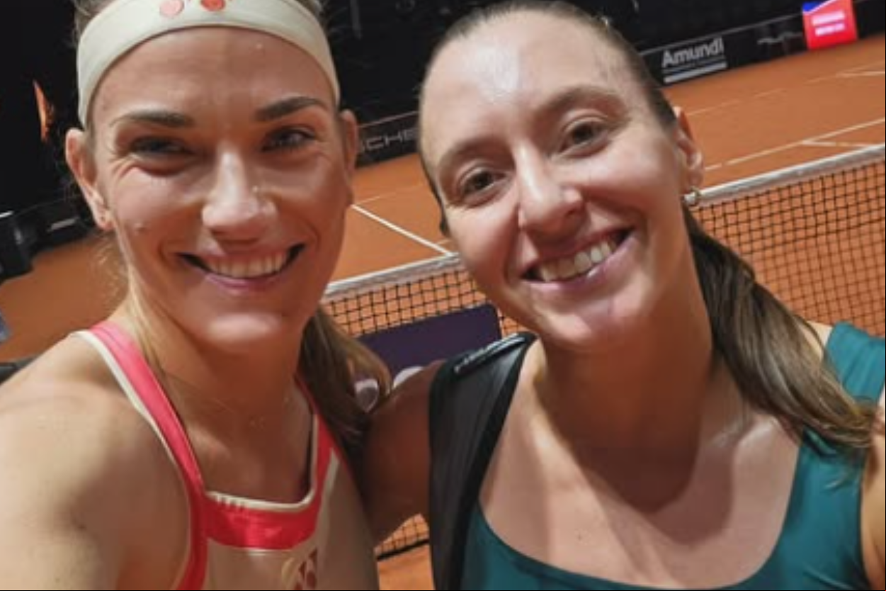 Luísa Stefani disputará a grande final do torneio Francês