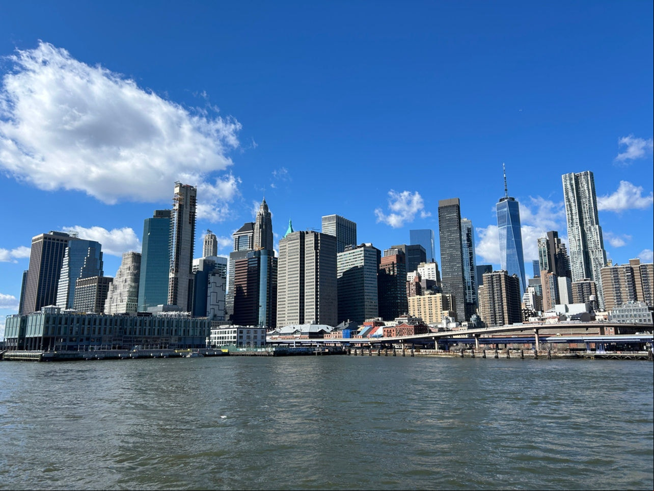 New York on a sunny day