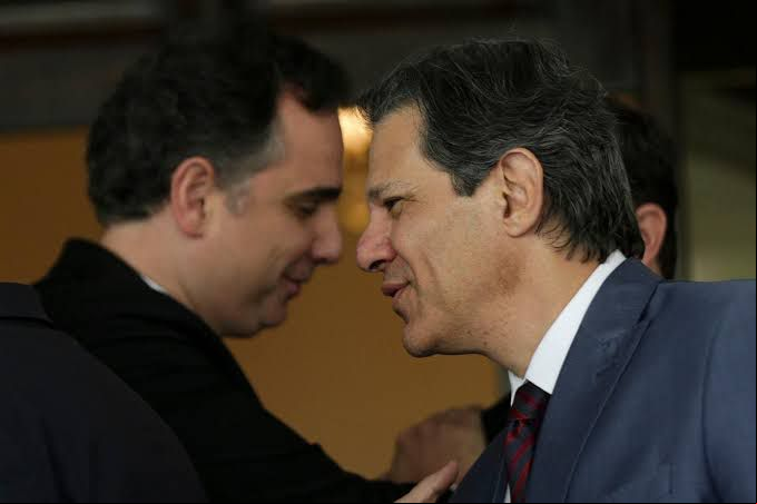 Haddad e Pacheco Na ordem: o presidente do Congresso, Rodrigo Pacheco, e o ministro da Fazenda, Fernando Haddad