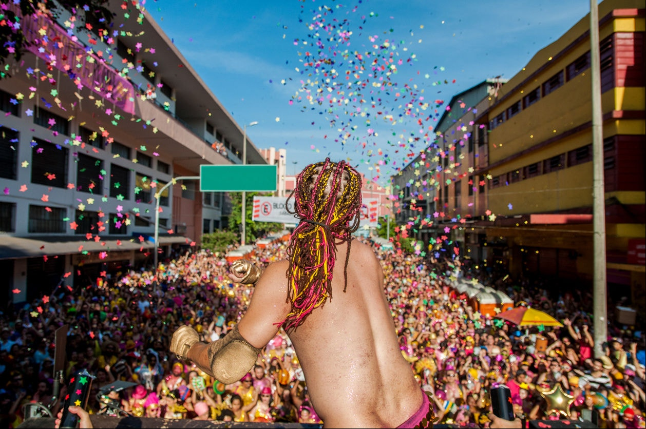 Carnival Block shaking the city of Belo Horizonte.