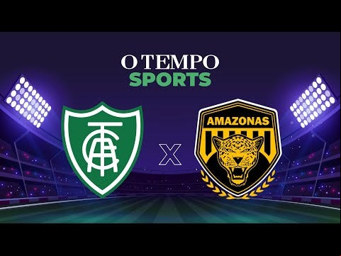 América x Amazonas pela 3ª rodada da Série B do Campeonato Brasileiro