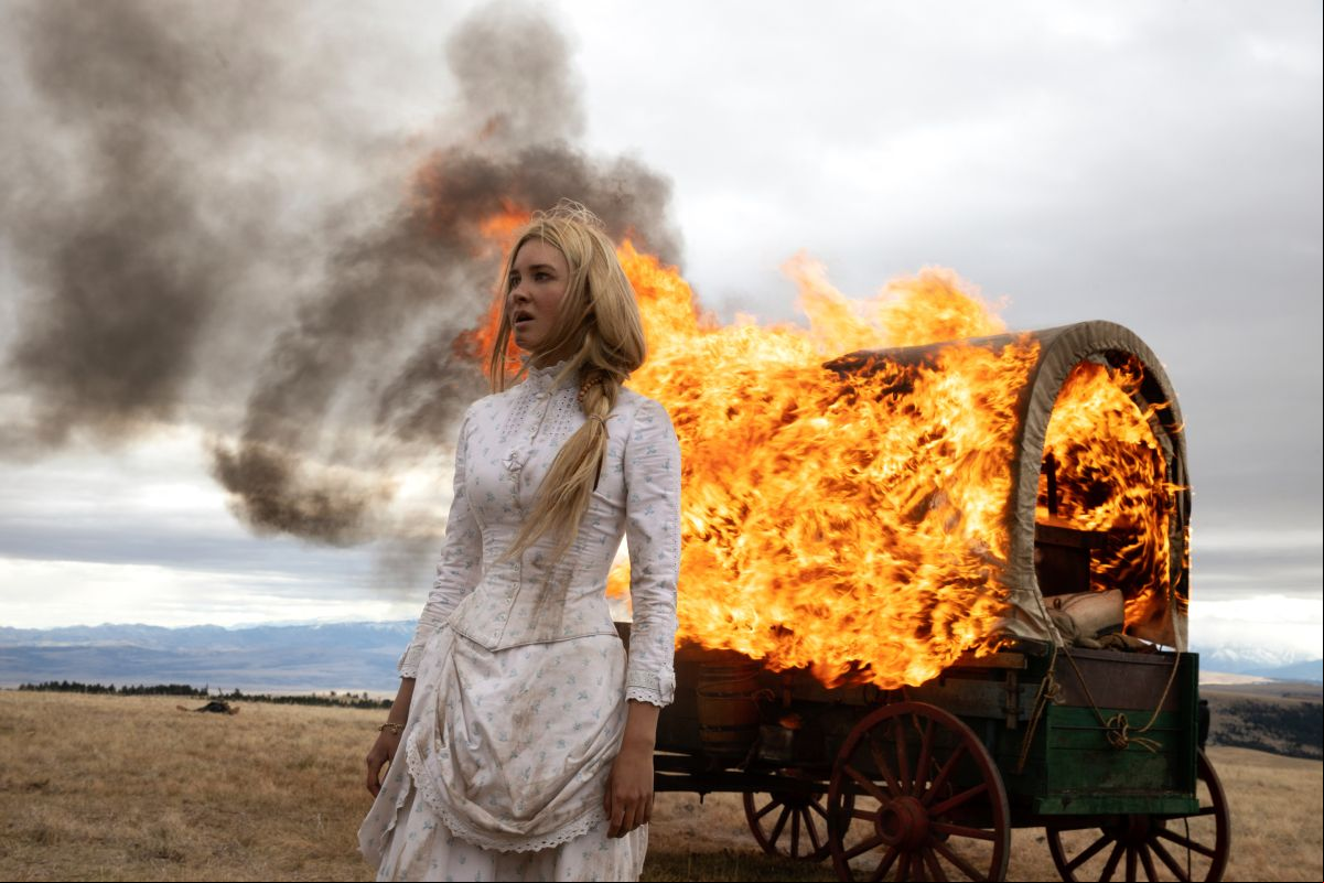 Isabel May está arrebatadora como a jovem Elsa Dutton em '1883'