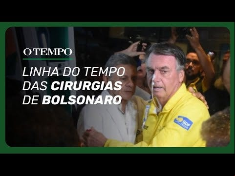 As cirurgias feitas por bolsonaro desde o atentado em 2018