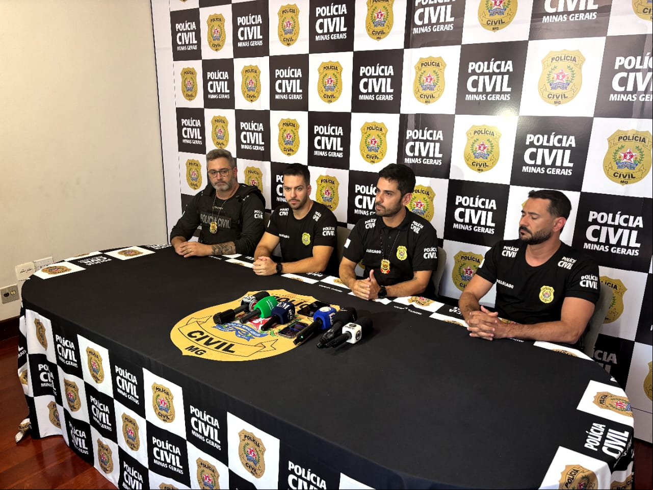 Policia Civil detalhou como a quadrilha agia durante entrevista coletiva nesta quinta (22)