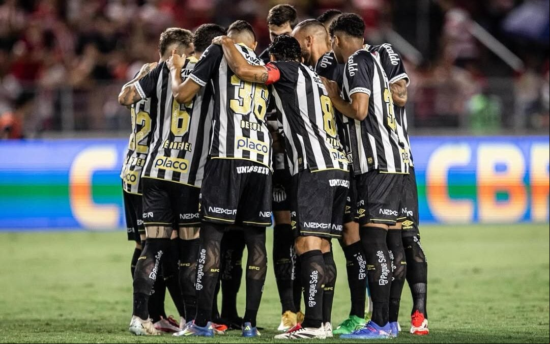 Santos é eliminado da Copa do Brasil após cobranças alternadas de pênaltis contra o CRB. (Foto: Divulgação/ Santos FC)