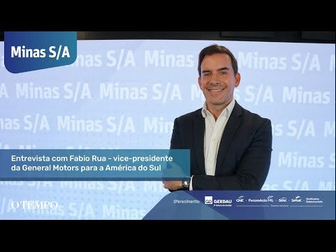 Fabio Rua é o vice-presidente da General Motors para a América do Sul