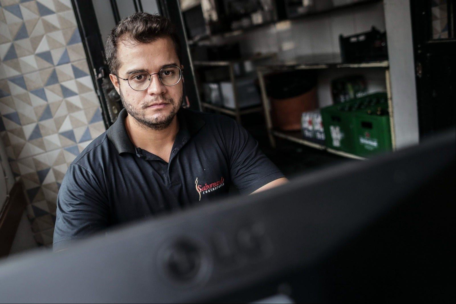  Saulo Vidigal proprietário do restaurante Saboreando no Bairro Padre Eustáquio