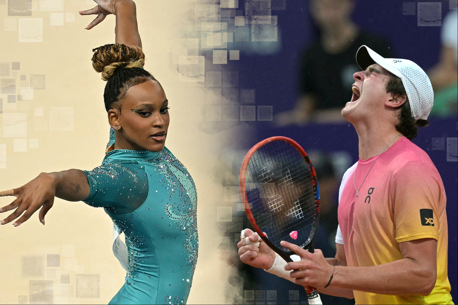 Rebeca Andrade e João Fonseca representam uma nova e bem sucedida geração de novos atletas do esporte brasileiro