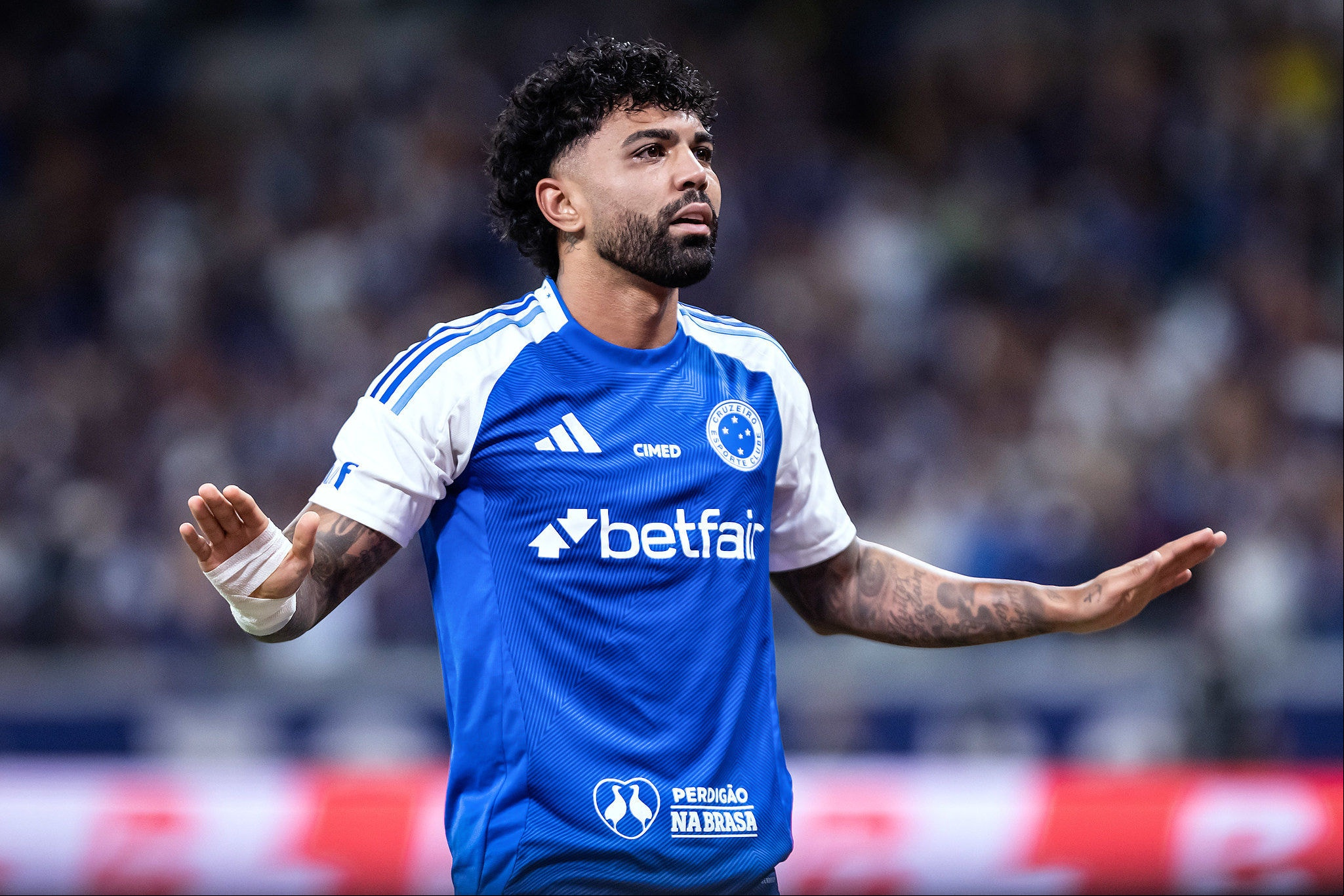 Gabriel Barbosa determinou vitória do Cruzeiro sobre o Flamengo