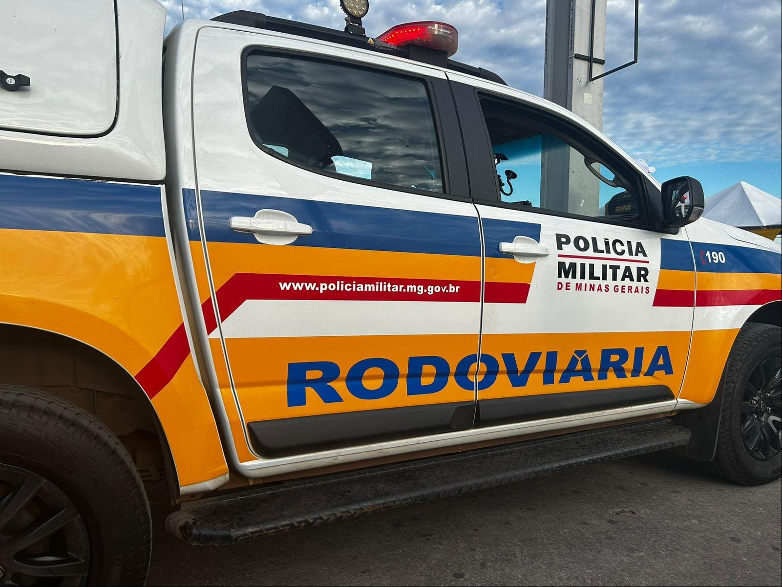 Viatura da Polícia Militar Rodoviária