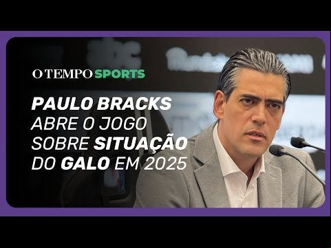 O diretor executivo do Atlético, Paulo Bracks, foi questionado sobre o momento atual do Atlético