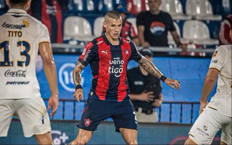 Alan Benítez já está contratado pelo Inter, falta o anúncio (Foto: Cerro Porteño/Divulgação)