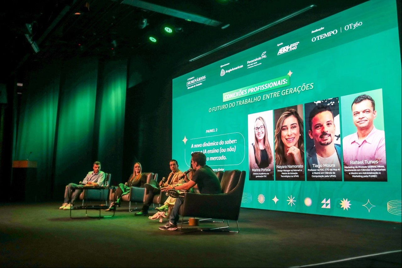 No Teatro Feluma, seminário de O TEMPO discutiu futuro mercado de trabalho 