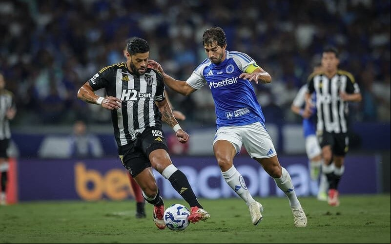 Cruzeiro e Atlético-MG fizeram um clássico bem disputado no Mineirão (Foto: Divulgação/Atlético-MG)