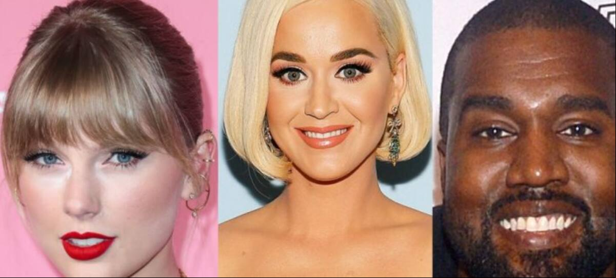 Relembre rivalidades de Taylor Swift, que brigou com nomes como Kanye West e Katy Perry