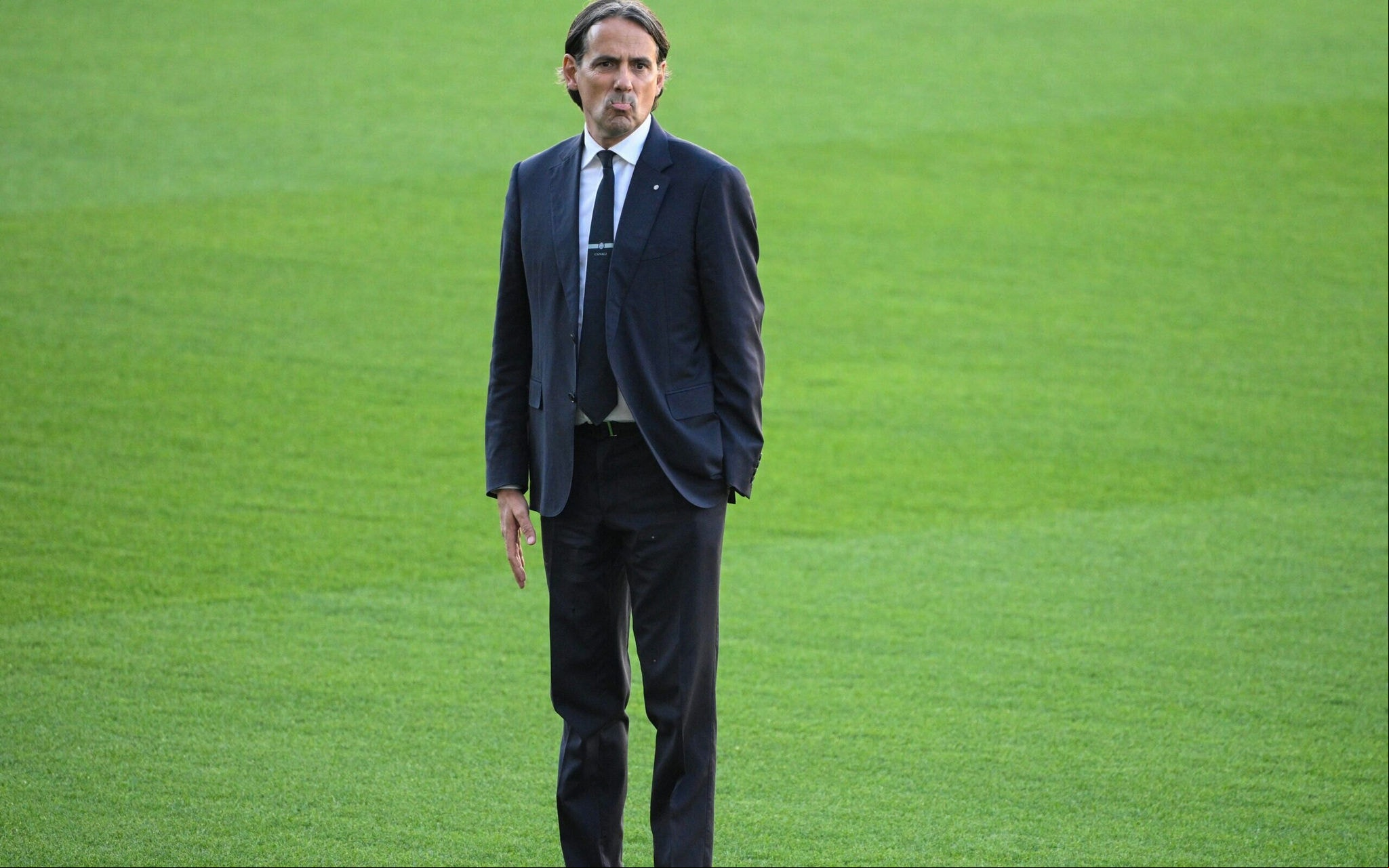Simone Inzaghi foi contratado pelo Al-Hilal como um dos treinadores mais bem pagos do mundo (Foto: Josep Lago/AFP)