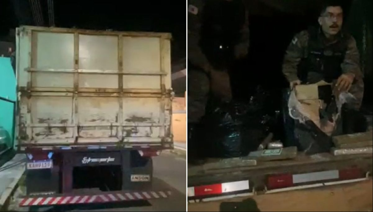 PM apreende carga de 3 toneladas de maconha em MG 