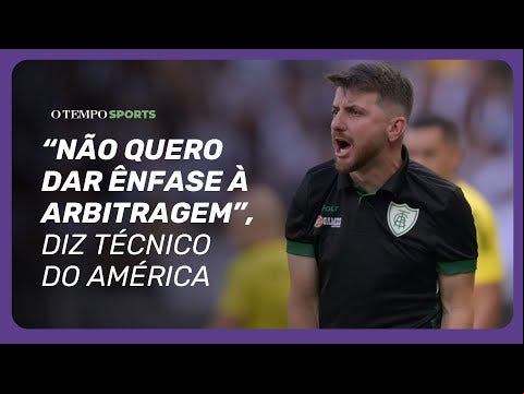 William Machado disse que o VAR poderia ter sido acionado na expulsão do volante Cauan Barros (Fred Magno/O TEMPO)