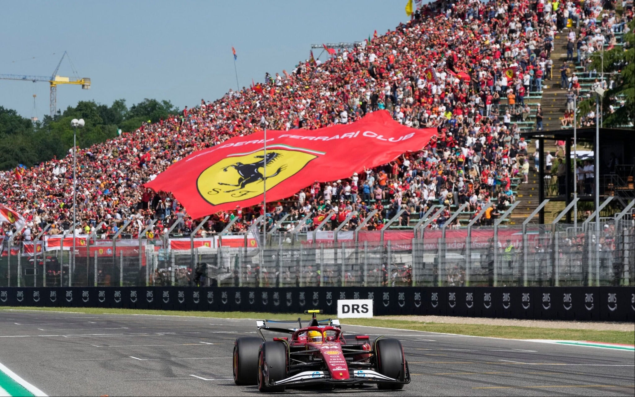 Grande Prêmio de Ímola de F1 em 2025 (Foto: Luca Bruno / Pool / AFP)