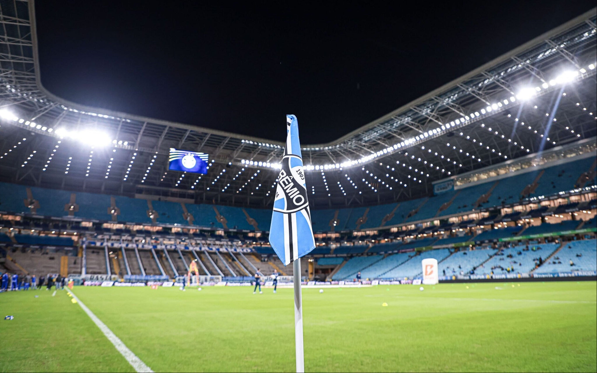 Arena do Grêmio receberá Grêmio x Bahia no próximo domingo (25). (Foto: Maxi Franzoi/AGIF)