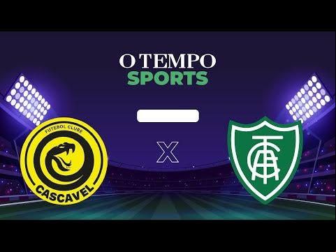Equipe O TEMPO Sports transmite Cascavel x América no YouTube