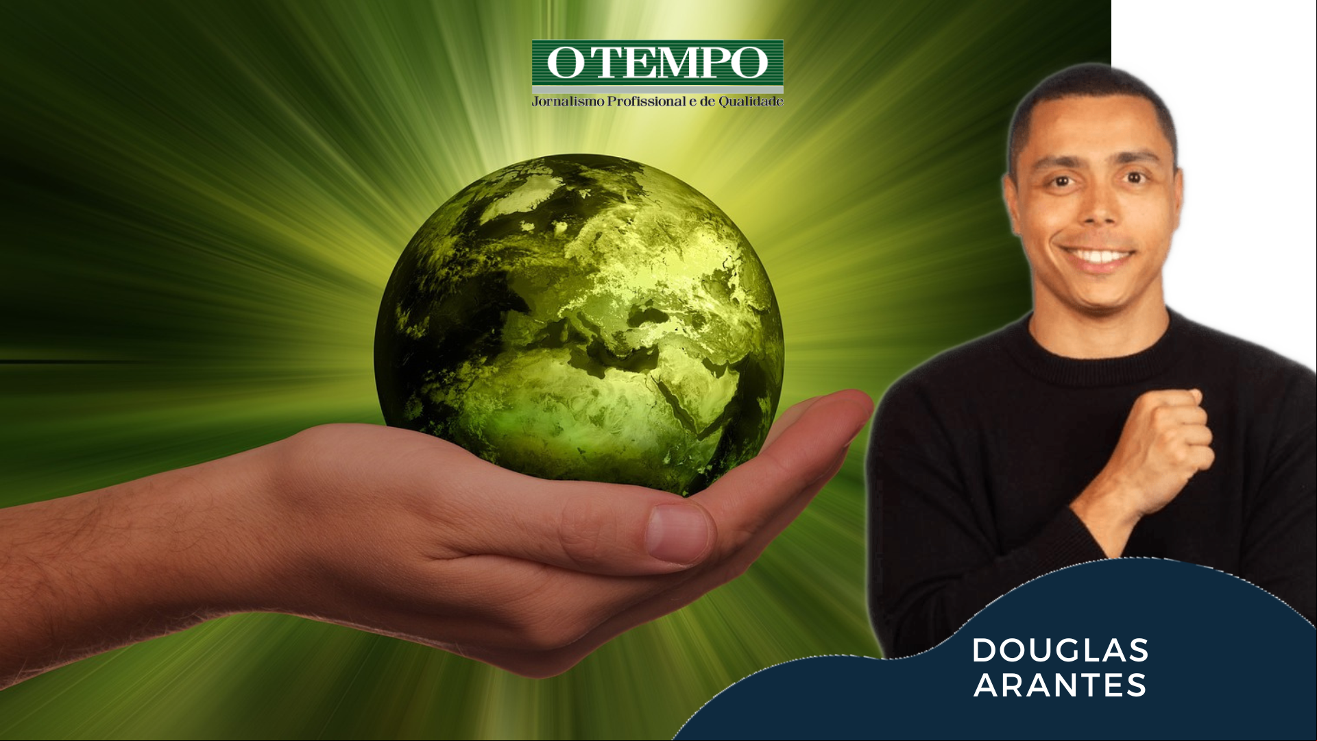 Imagem ilustrativa de cuidado com o planeta