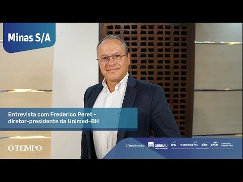 Frederico Peret é o diretor-presidente da Unimed-BH